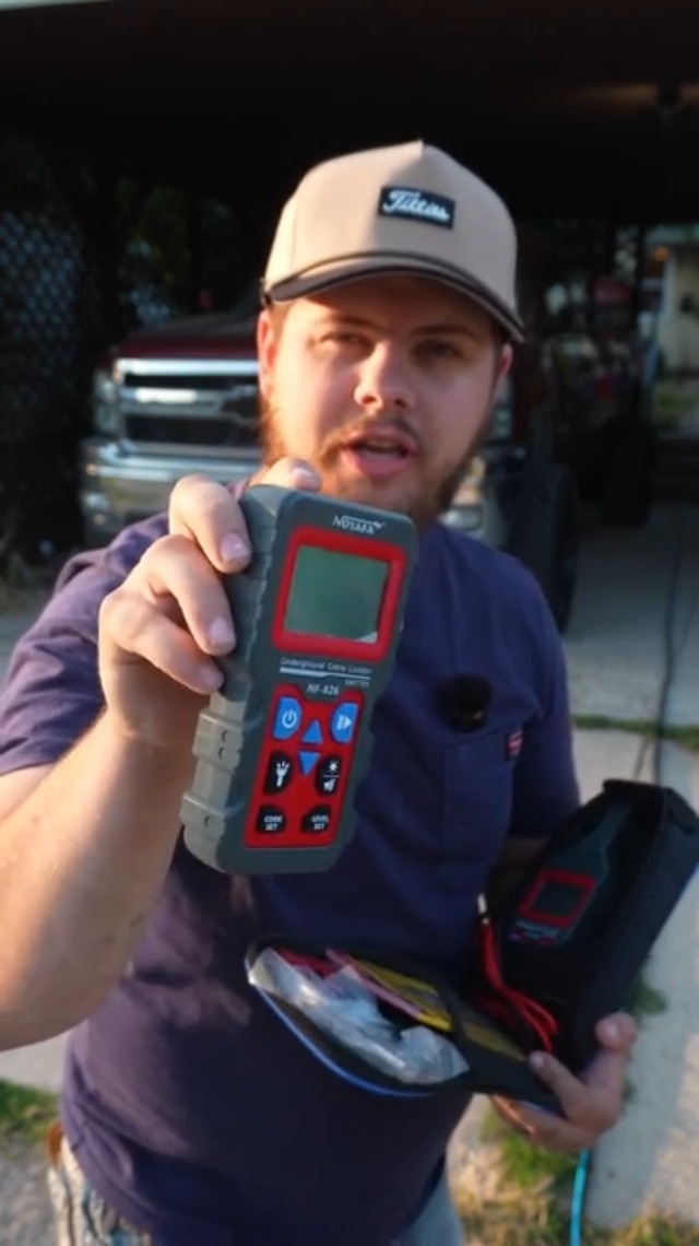 NOYAFA Underground Cable Locator for Wall and Pipeline Detection